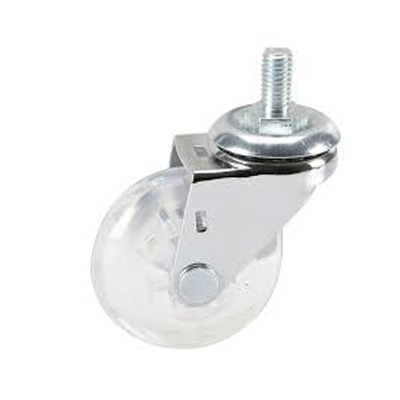 CASTER WHEEL CLEAR 2''SWIVEL